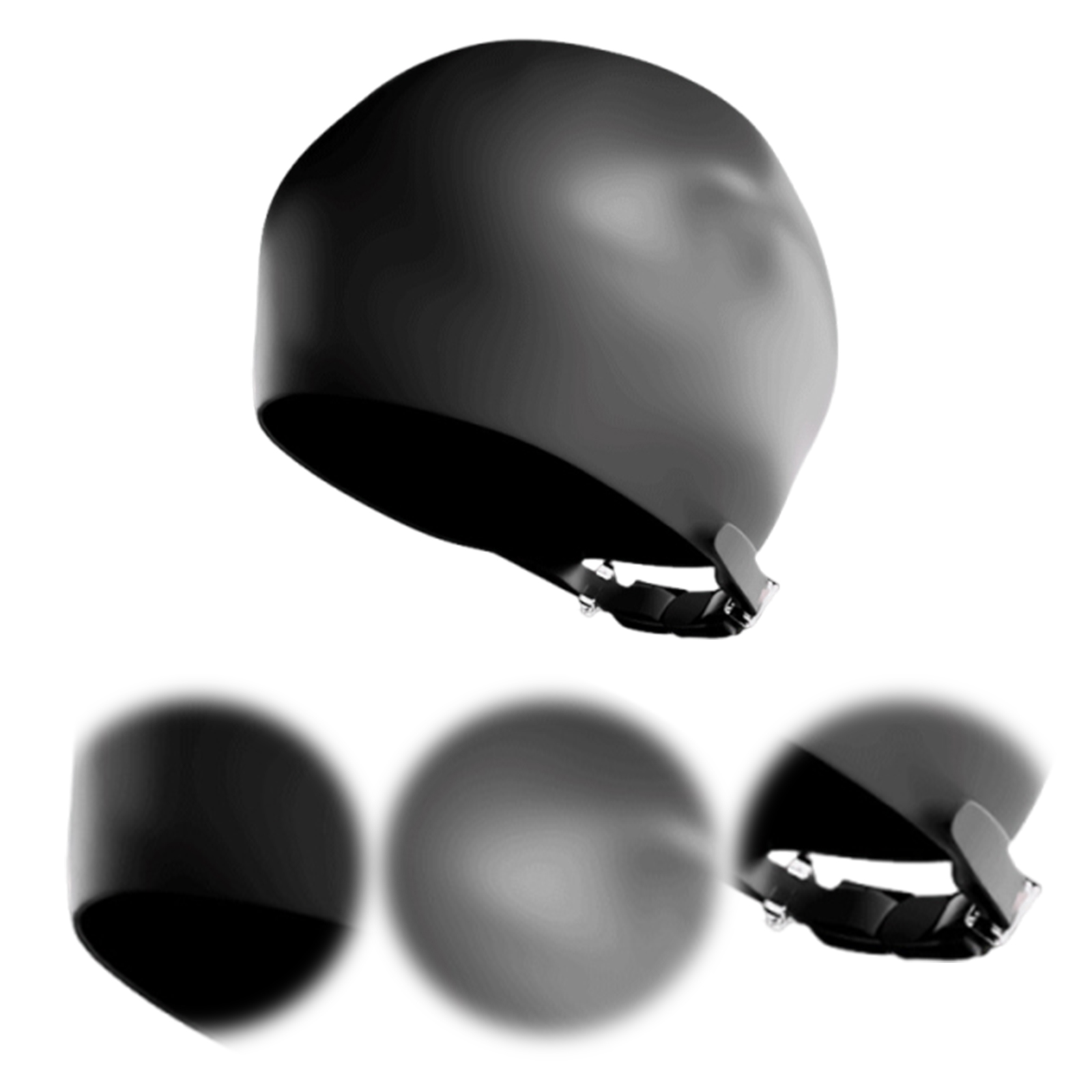Swim Hat Silicone - Шапочка для плавания большого размера, противоскользящая,