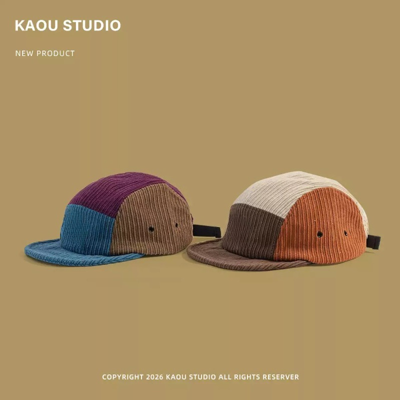 Мужская и женская бейсболка из – обзор и цена Corduroy Cap 5 Panel