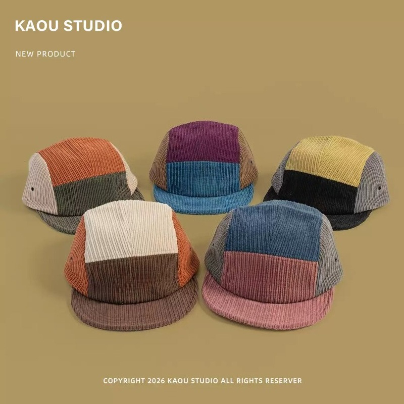 Мужская и женская бейсболка из – обзор и цена Corduroy Cap 5 Panel