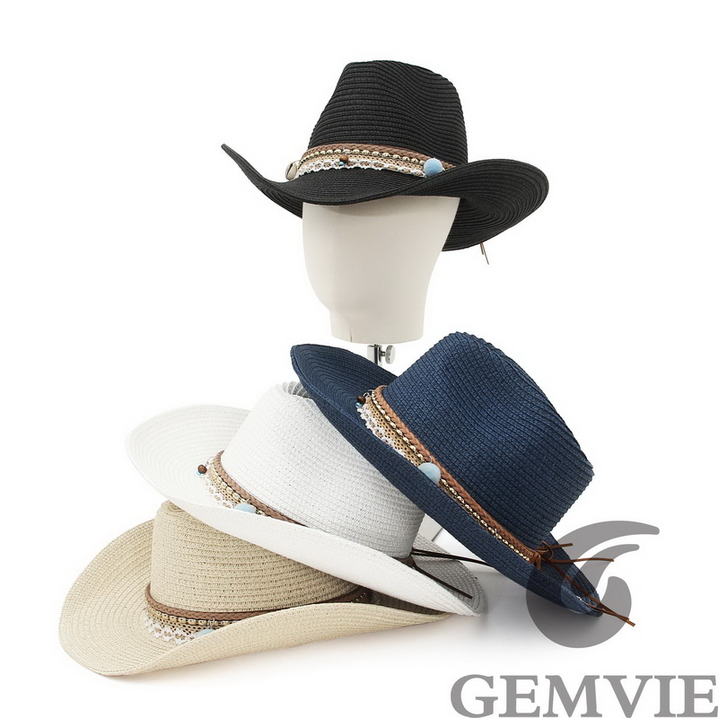 GEMVIE 4-цветная ретро-шляпа и – обзор и цена Cowboy Hat Straw