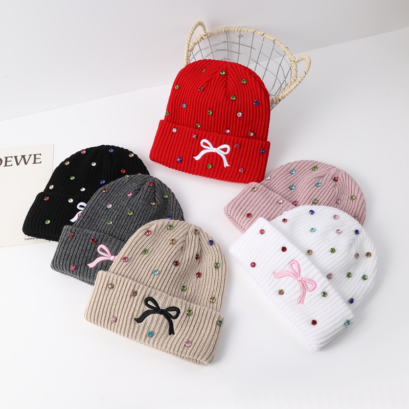 Женская вязаная шапка-бини с б – обзор и цена Beanie Cuffed Knit