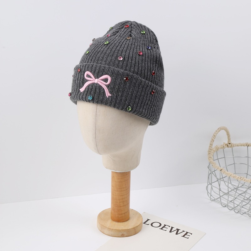 Женская вязаная шапка-бини с б – обзор и цена Beanie Cuffed Knit