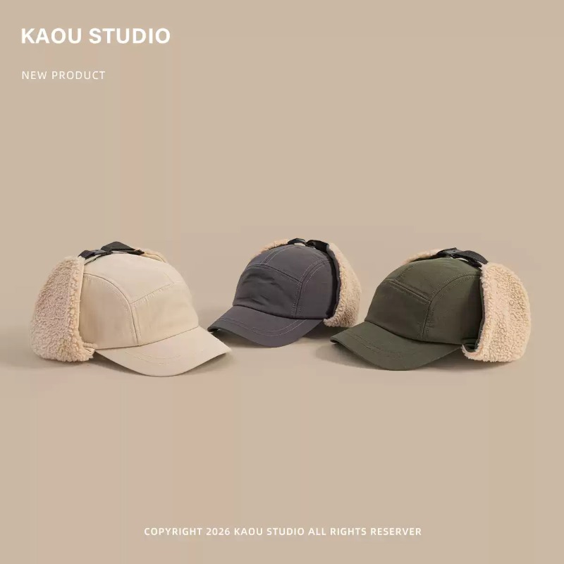 Зимняя теплая шапка-бомбер уни – обзор и цена Corduroy Cap 5 Panel