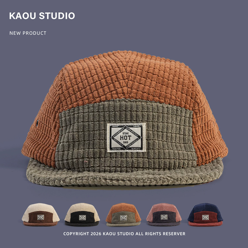 Бейсболки с пятипанельной конс – обзор и цена Corduroy Cap 5 Panel