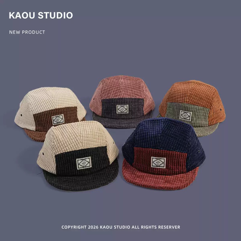 Бейсболки с пятипанельной конс – обзор и цена Corduroy Cap 5 Panel